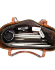 Von Elsen™| Yade Leder Crossbody-Tote Tasche