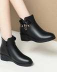Von Elsen™| Elowen Leder-Stiefeletten