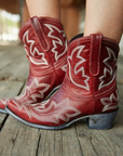 Von Elsen™| Texas-Stickstiefel