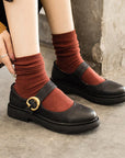 Von Elsen™| Razel Moderne Ledersandalen