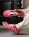 Von Elsen™| Elsie Ledersandalen