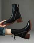 Von Elsen™| Harper Leder-Stiefeletten
