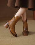 Von Elsen™| Harper Leder-Stiefeletten