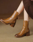 Von Elsen™| Harper Leder-Stiefeletten