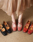 Von Elsen™| Edith Ledersandalen