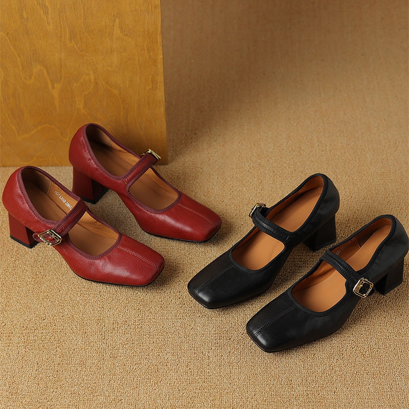 Von Elsen™| Nora Elegante Ledersandalen