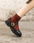 Von Elsen™| Razel Moderne Ledersandalen
