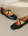 Von Elsen™| Edith Ledersandalen